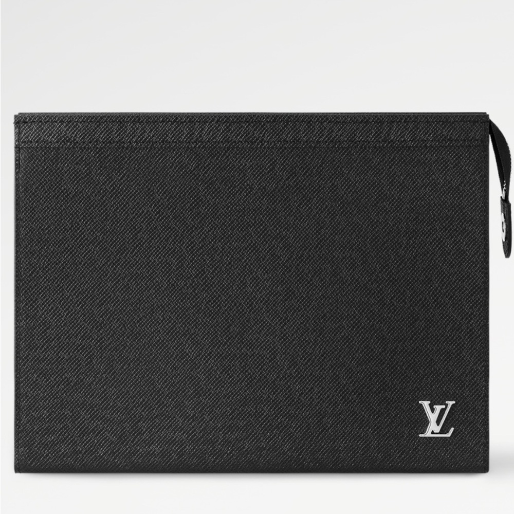 Auth. Rare Louis Vuitton Voyage MM Clutch / Pouch